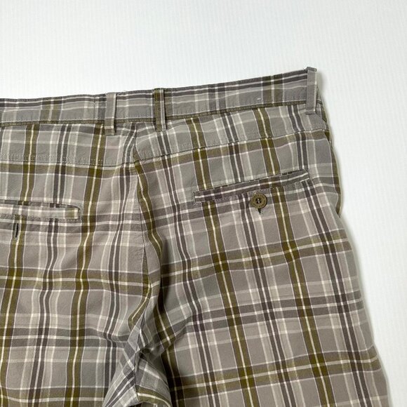 Y2K Avirex Plaid Bermuda Shorts 36 - Picture 3 of 6